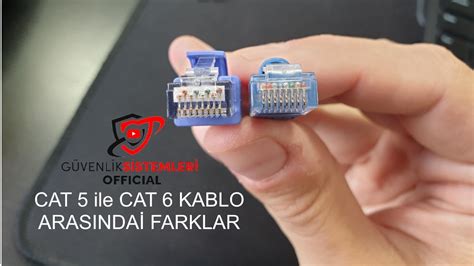 Cat5 ve cat6 kablo arasındaki fark